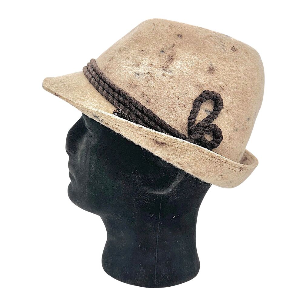 Vintage Bayerland F.G.M. Alpine Trilby Felt Wool Hat